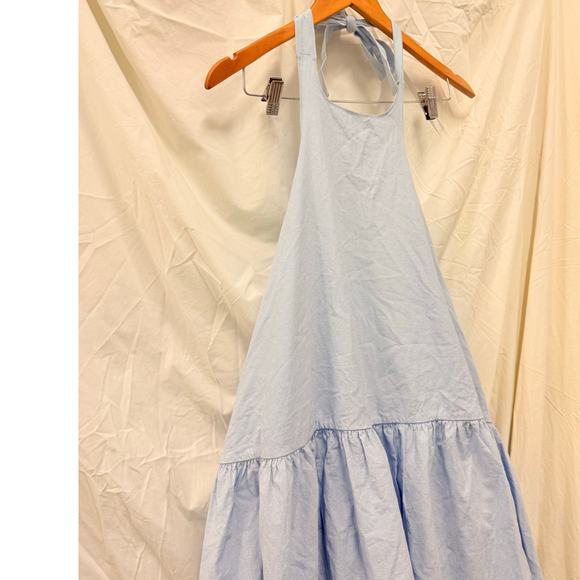 Azeeza NEW Winston Chambray Midi Dress Cottagecore Fairy‎ Large Feminine - Picture 6 of 10